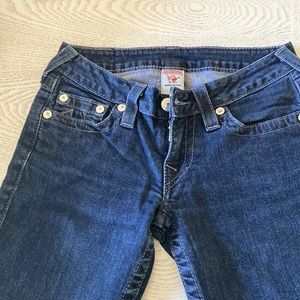 True religion skinny jeans size 27 x 31 straight leg
